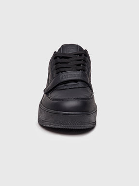 sneakers / Black Logomania Velcro Sneakers