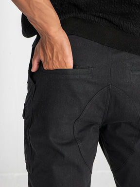 pants / Black Utility Cargo Pants
