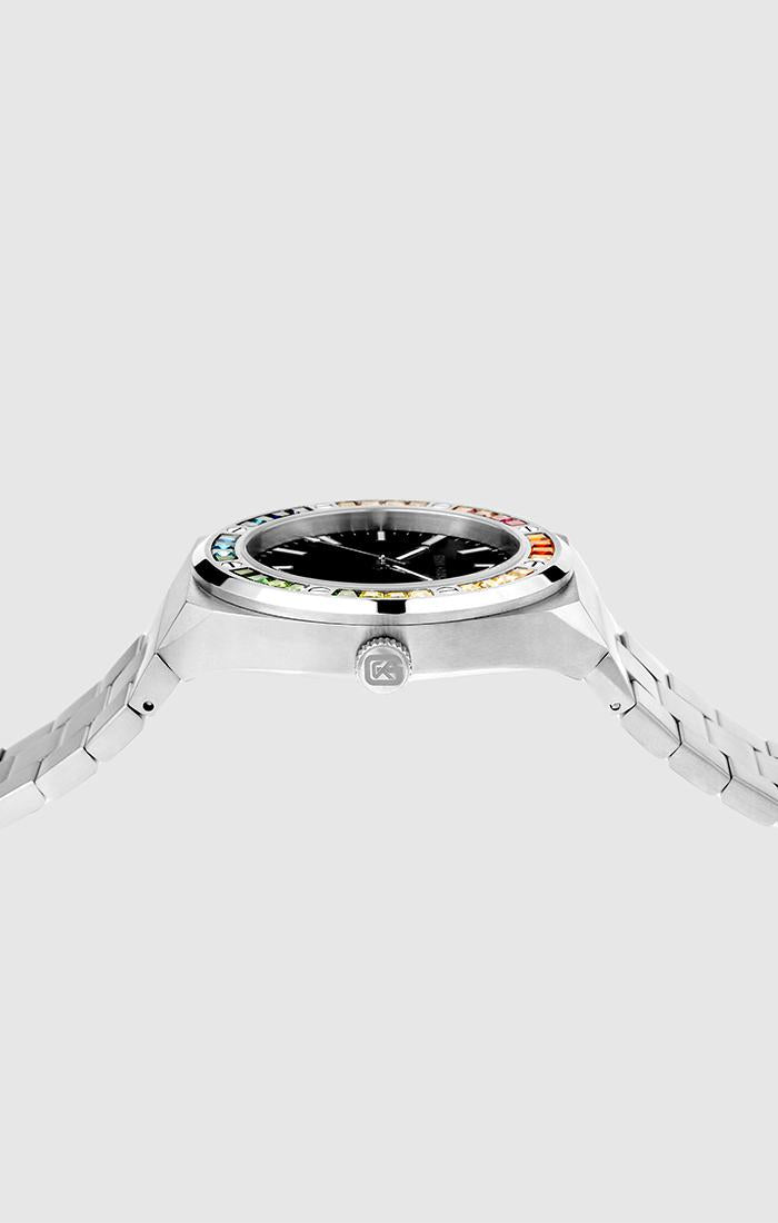 watches / Silver Royal Rainbow Watch