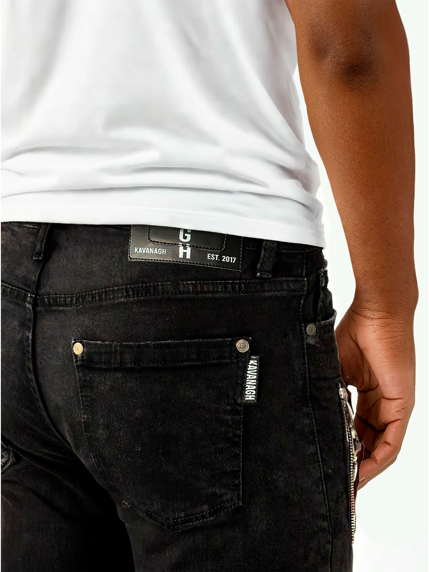 jeans / Jean Noir Slim Fit Motor