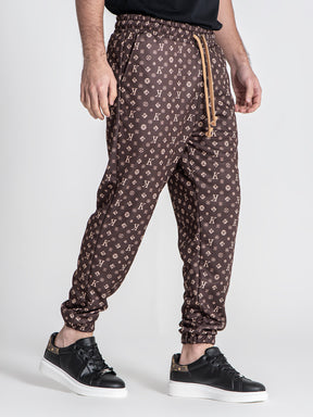 joggers / Brown Logomania Joggers