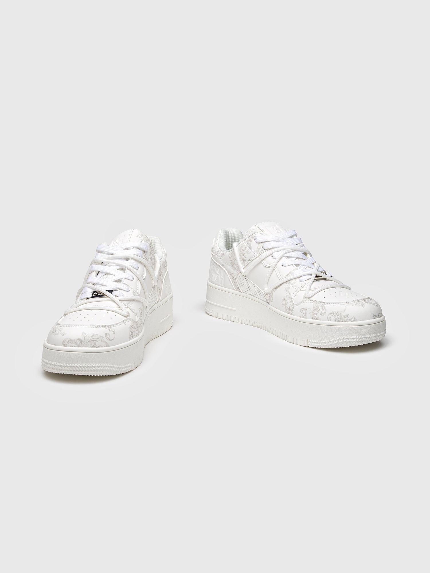 sneakers / White Majestic Wrapped Sneakers