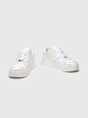 sneakers / White Majestic Wrapped Sneakers