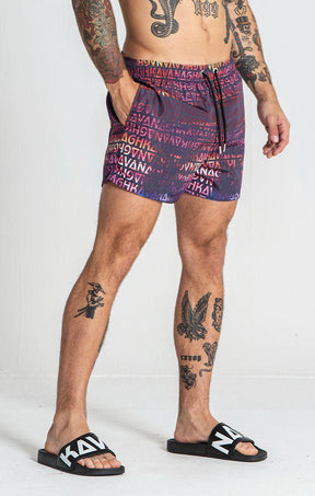 swimshorts / Multicolor Sunset Swimshorts