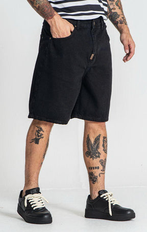 shorts / Black Regular Waist Shorts