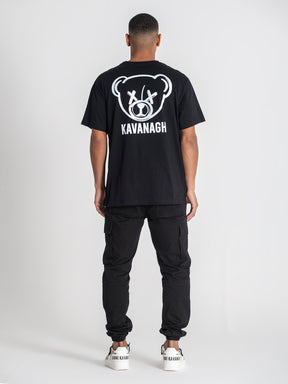 t-shirts / Black X-Teddy Oversized Tee