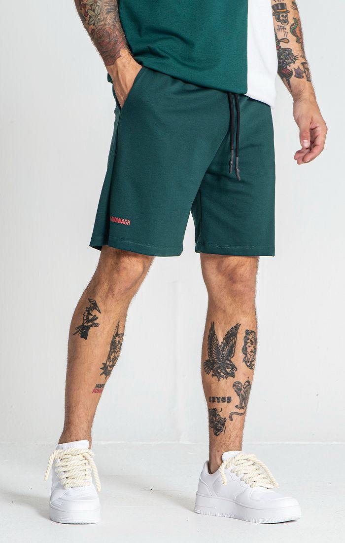 shorts / Green Block Shorts