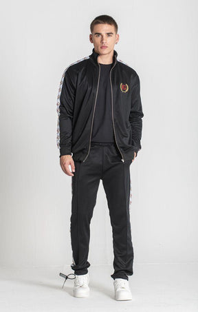 zip jackets / Black Retro Jacket