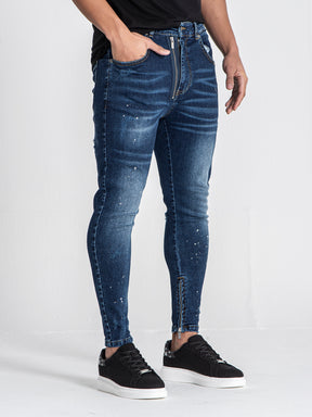 jeans / Dark Blue Zip Mania Zip Jeans