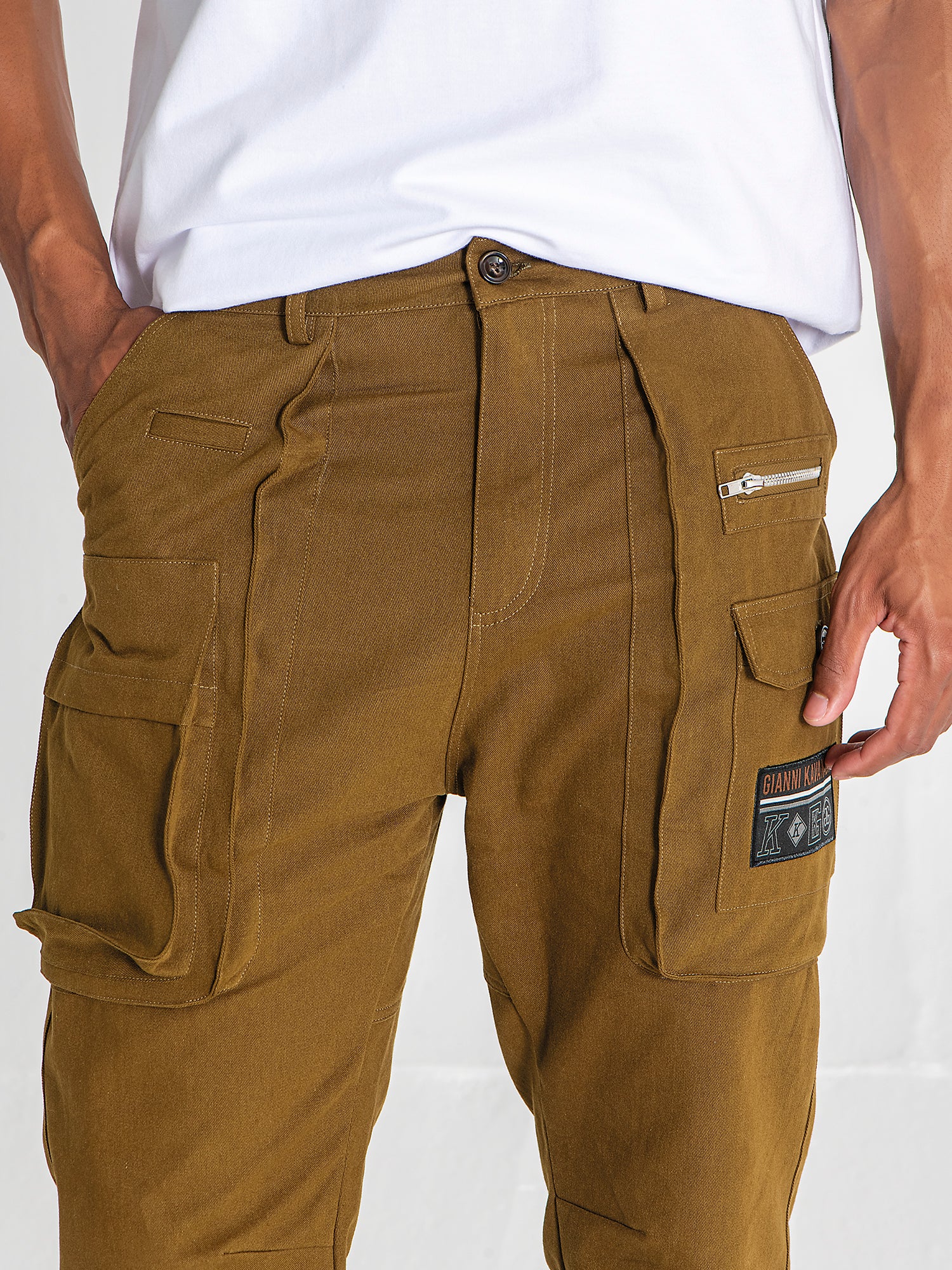 pants / Green Utility Cargo Pants
