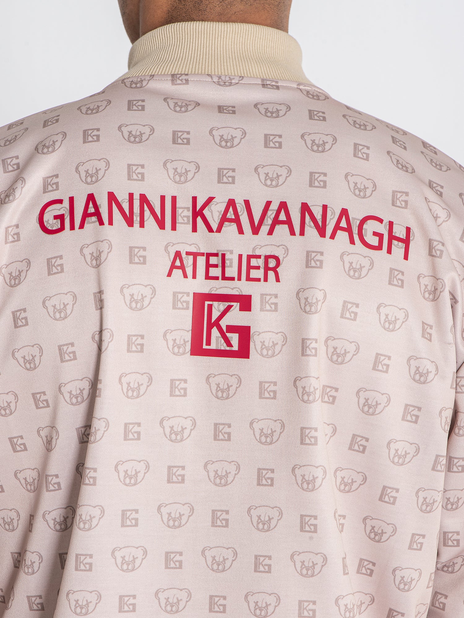 zip jackets / Beige Atelier Jacket