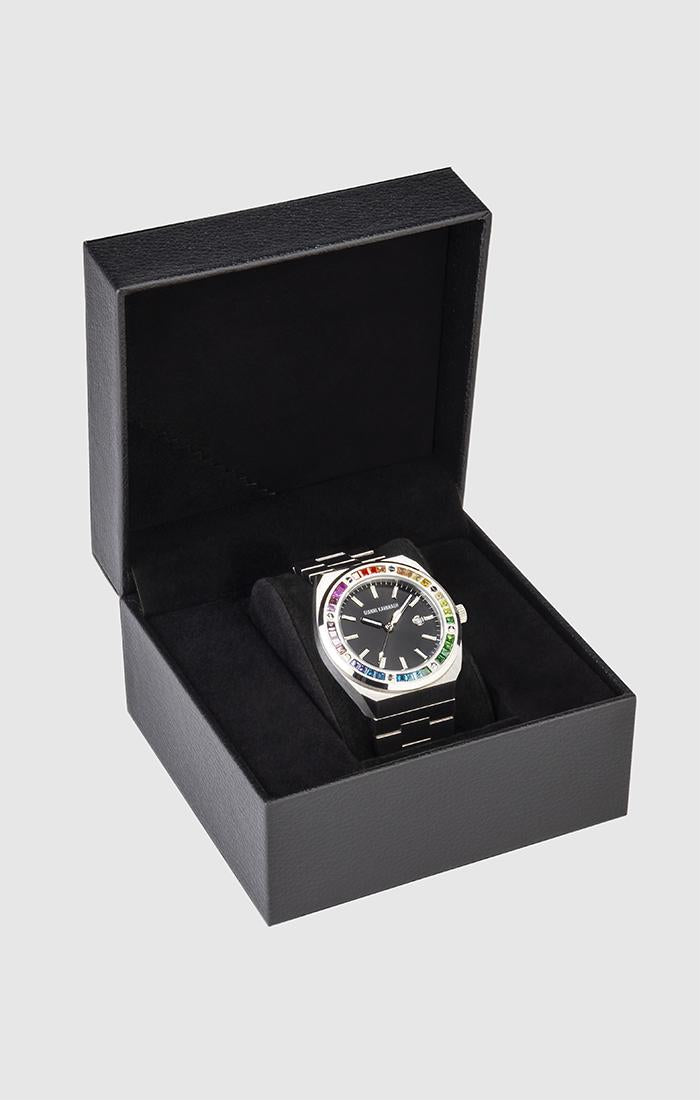 watches / Silver Royal Rainbow Watch