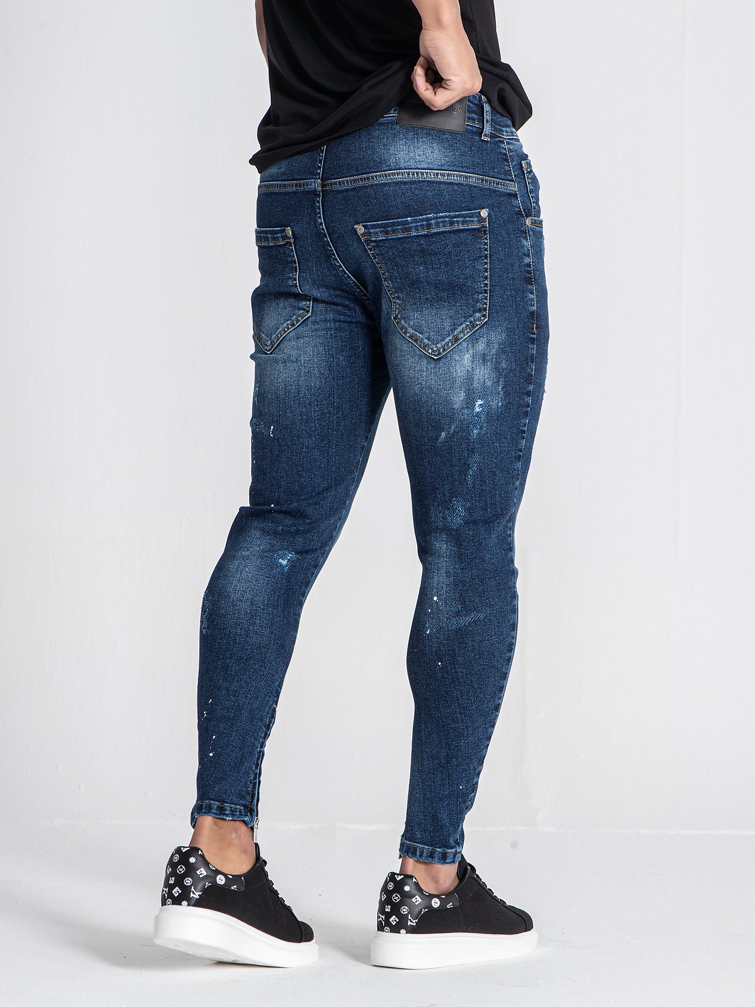 jeans / Dark Blue Zip Mania Zip Jeans