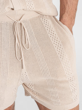 twinset / Beige Breathe Knit Twinset