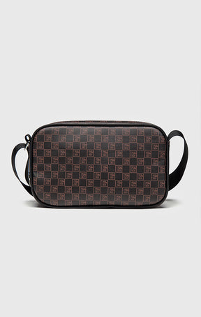 Brown iD Clone Shoulder Bag