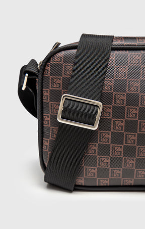 Brown iD Clone Shoulder Bag