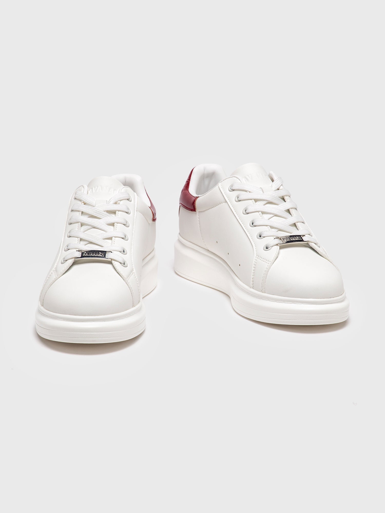 Red Statement Sneakers