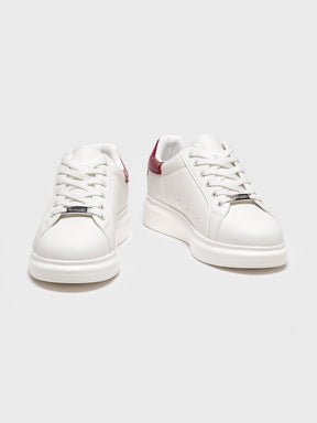 Red Statement Sneakers