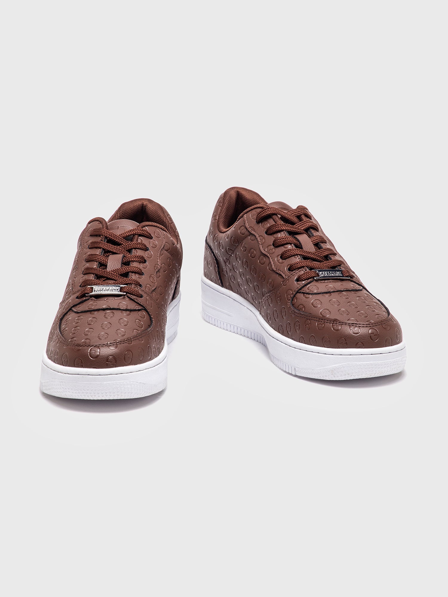 Brown GG Mania Sneakers