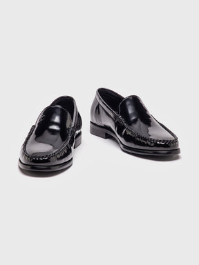 Black Smart Loafers