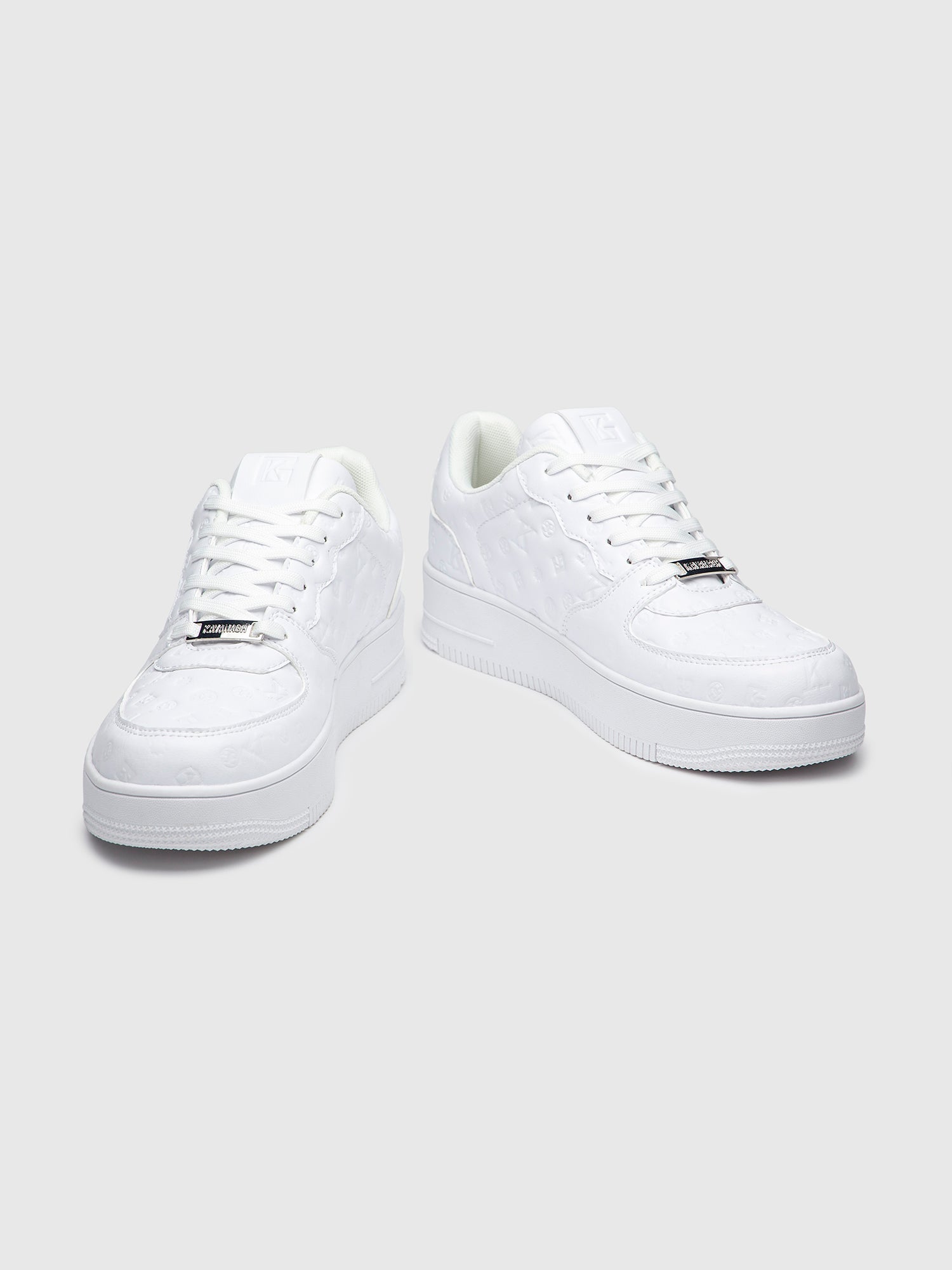 White GG Mania Sneakers