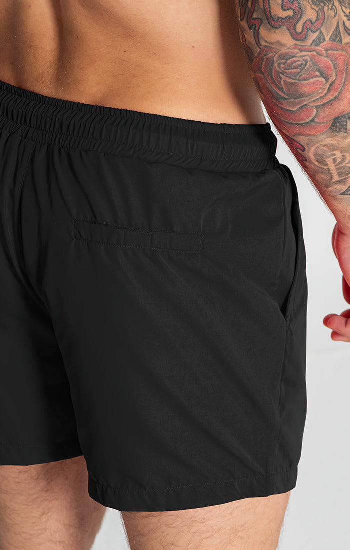 Black K Swimshorts