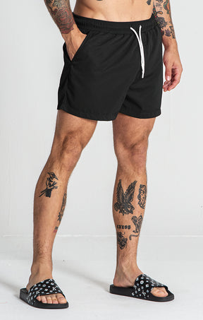 Black K Swimshorts