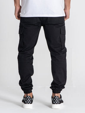 Black Utility Joggers