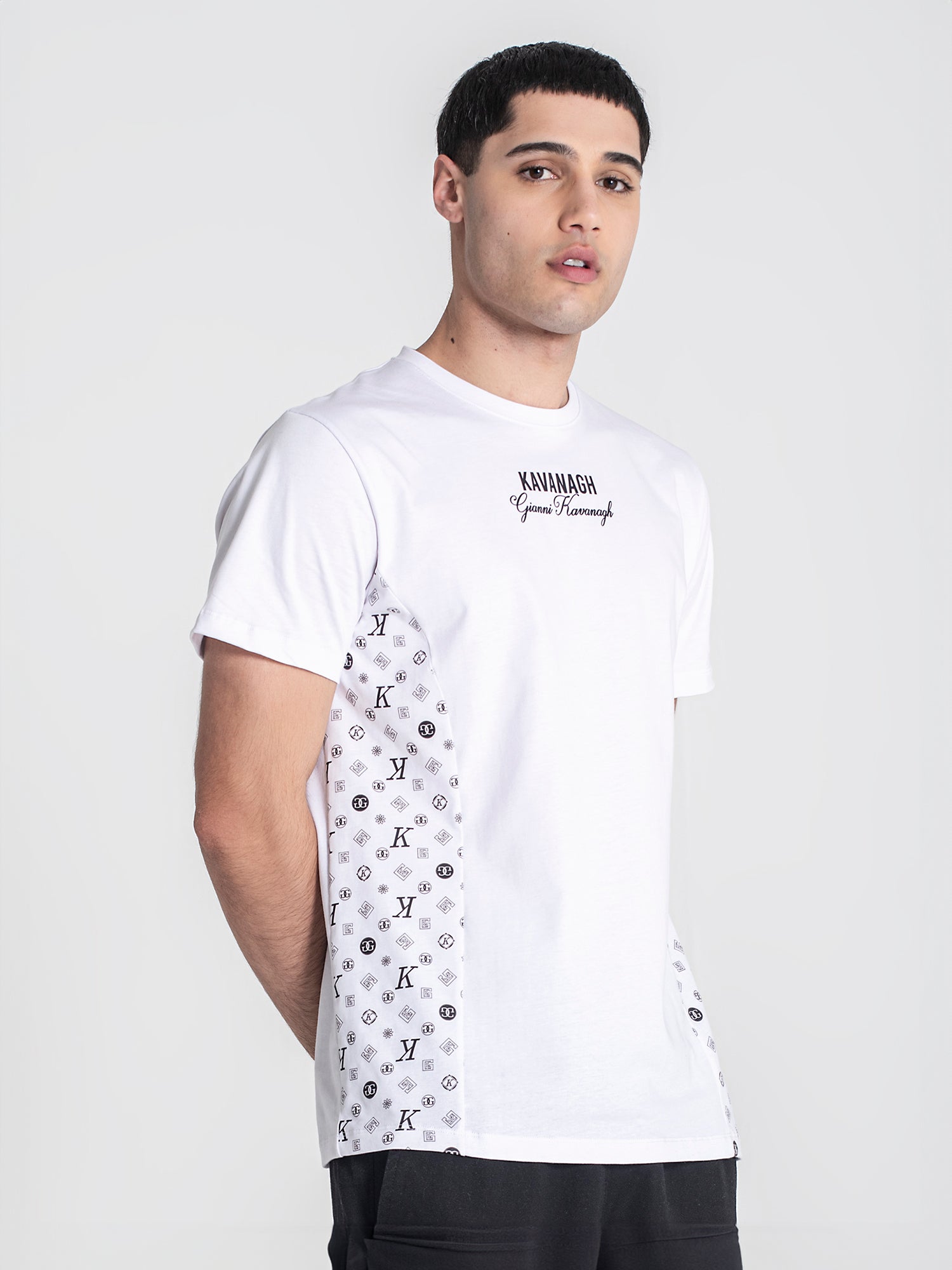 White Logomania Tee