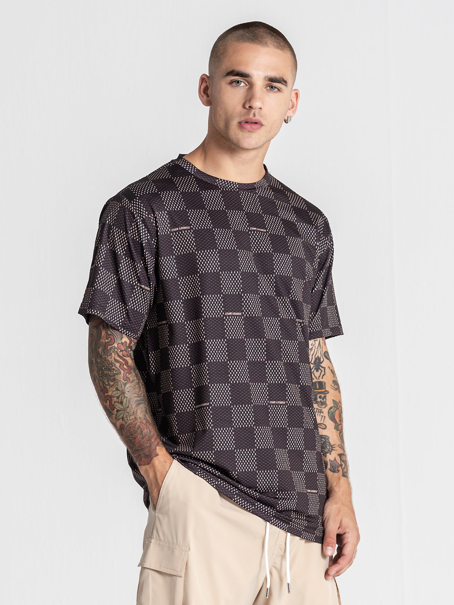 Brown Piazza Tee