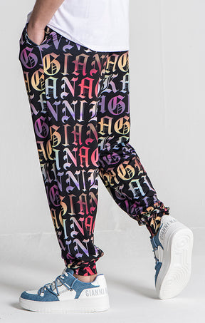 Multicolor Alien Joggers