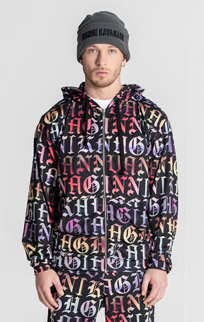 Multicolor Alien Hoodie Jacket