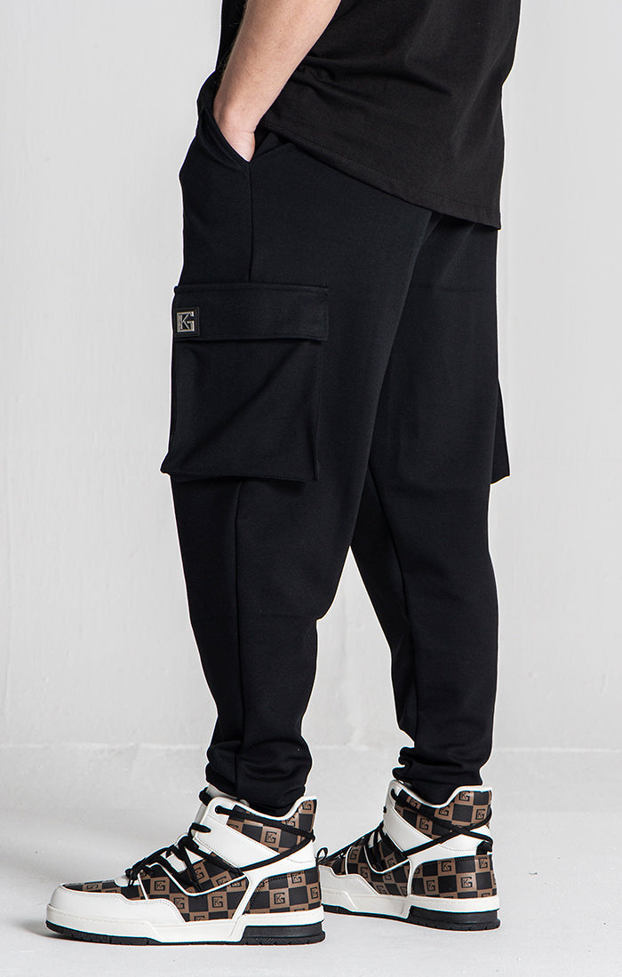 Black iD Cargo Pants