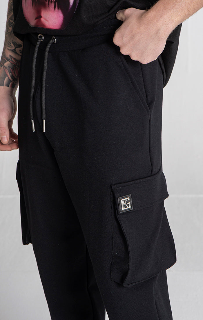 Black iD Cargo Pants