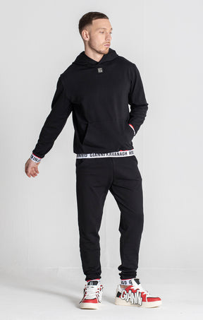 Black Track Hoodie