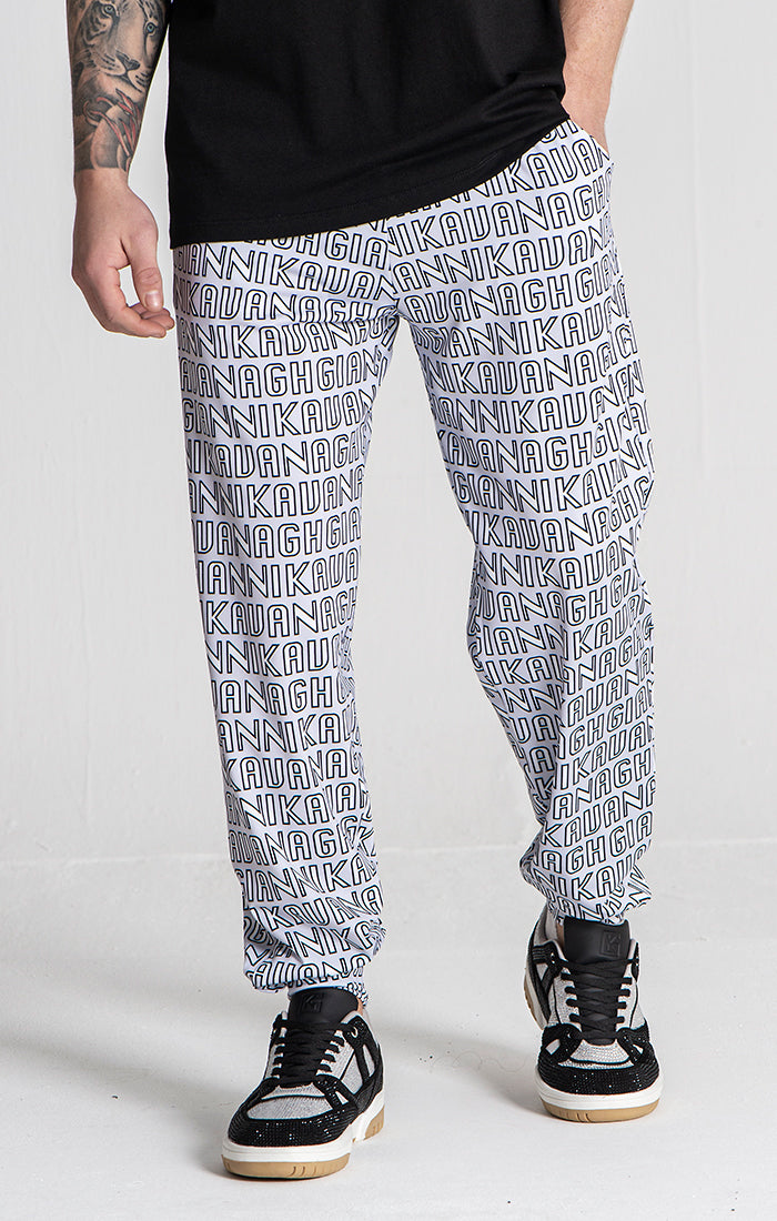 Grey Tag Joggers