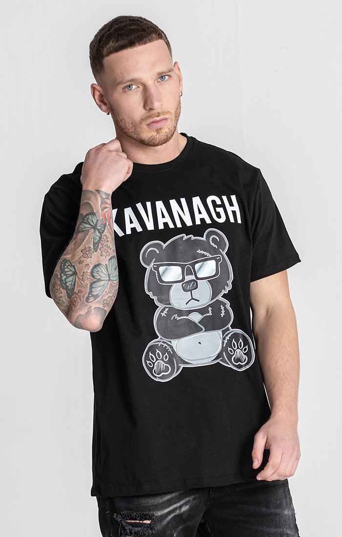 Black Mad Bear Tee