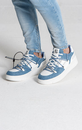 Blue Denim Sneakers