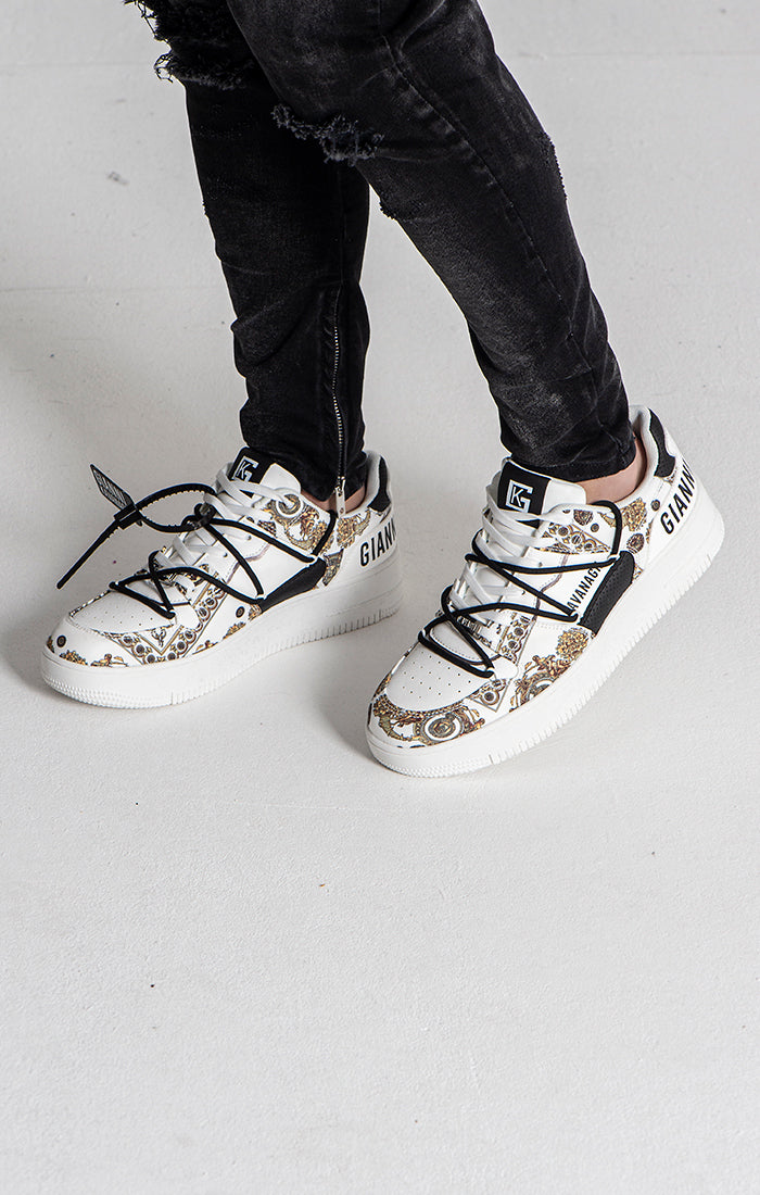 Gold Splendour Wrapped Sneakers
