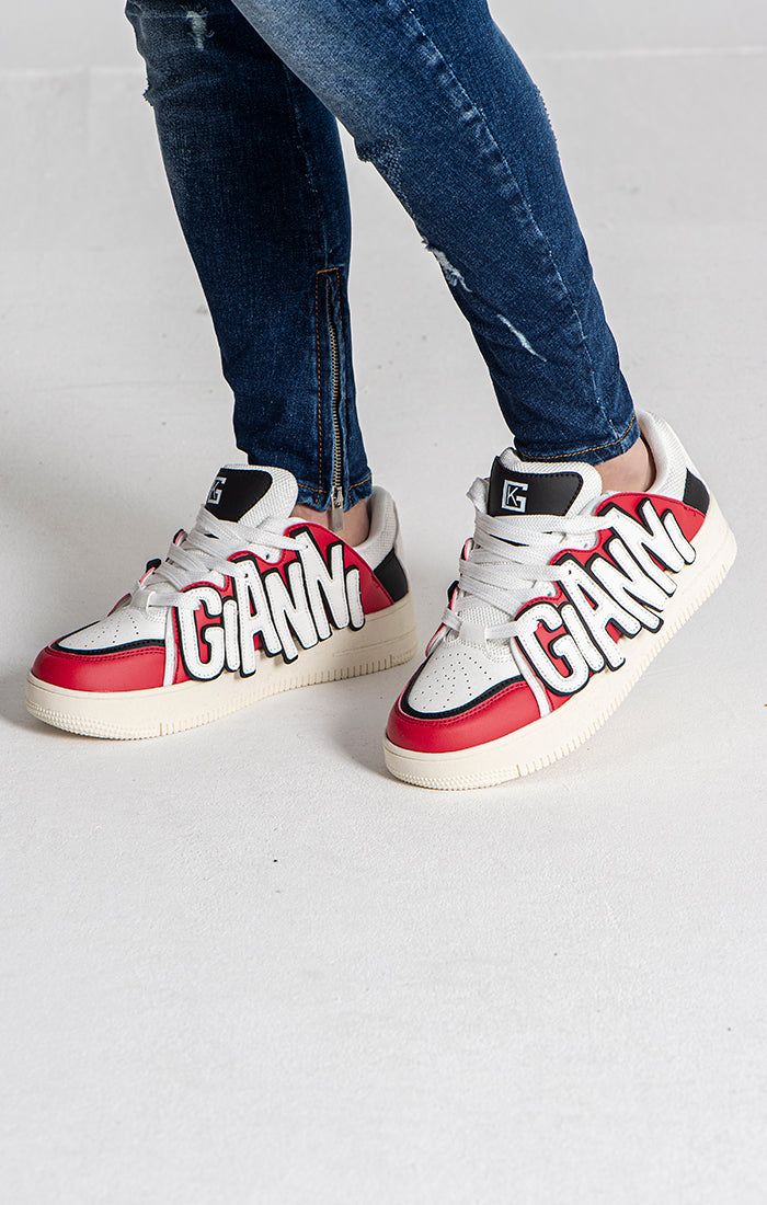 Red Gianni Sneakers