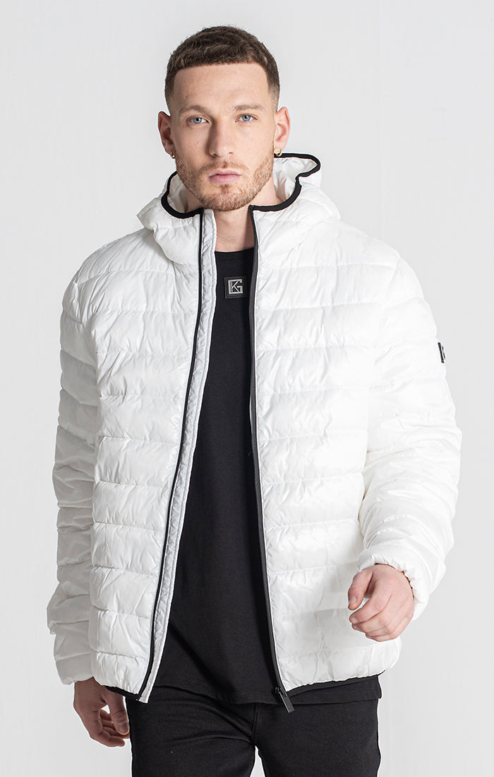 White Team Puffer Jacket