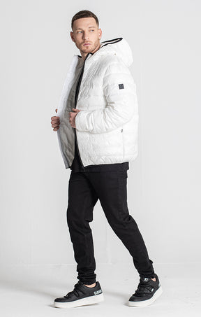 White Team Puffer Jacket