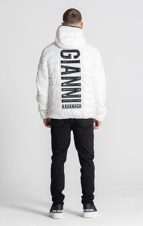 White Team Puffer Jacket