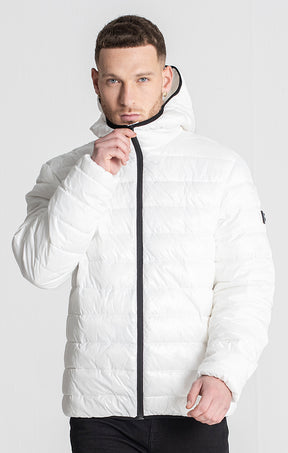 White Team Puffer Jacket