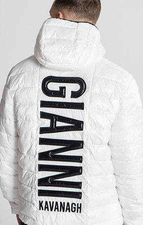 White Team Puffer Jacket