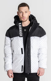 White Clone Puffer Jacket