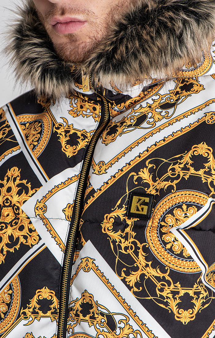 Gold Splendour Puffer Jacket