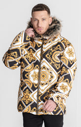 Gold Splendour Puffer Jacket