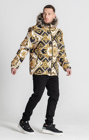 Gold Splendour Puffer Jacket