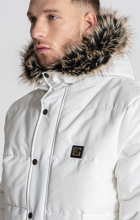 White Houston Puffer Jacket